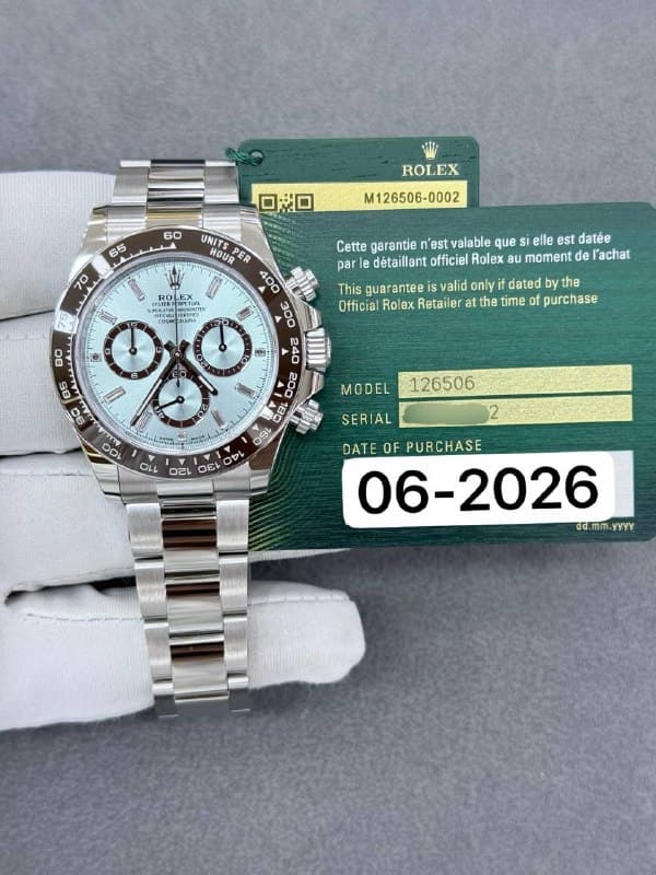 Rolex Cosmograph Daytona (Ice Blue), reference 126506G