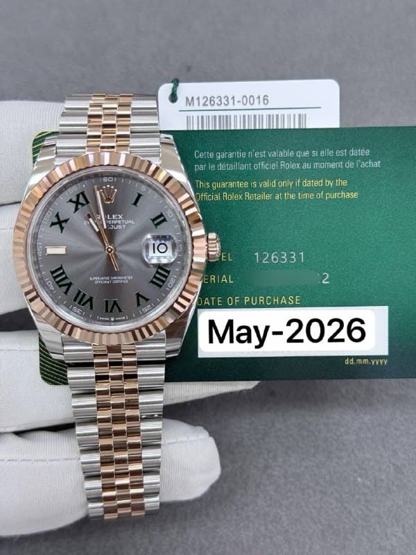 Rolex Datejust 41 (Wimbledon Jubilee), reference 126331