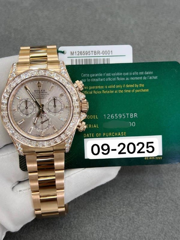 Rolex Cosmograph Daytona (Sundust), reference 126595TBR