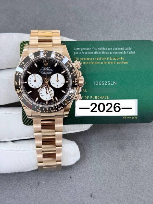 Rolex Cosmograph Daytona (Le Mans Rose Gold), reference 126525LN