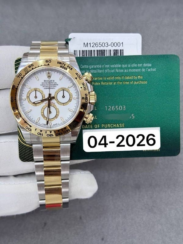 Rolex Cosmograph Daytona (White), reference 126503