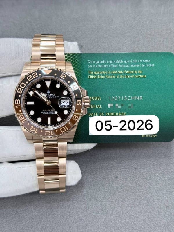Rolex GMT-Master II, reference 126715CHNR