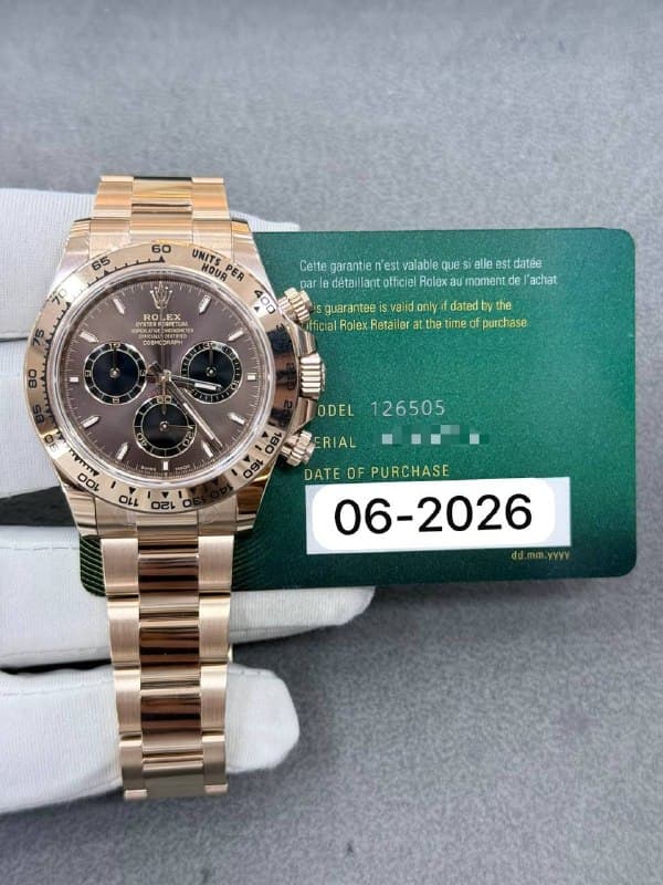 Rolex Cosmograph Daytona (Chocolate), reference 126505