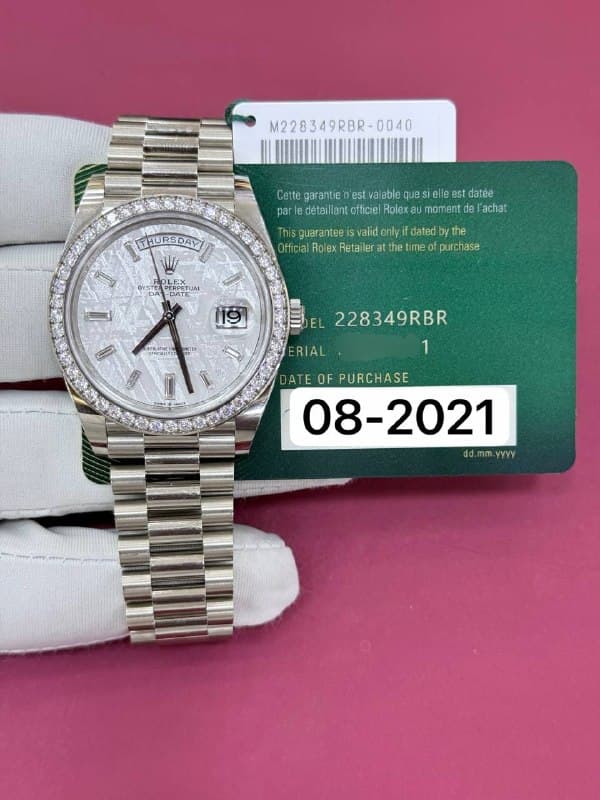Rolex Day-Date 40 (Meteorite), reference 228349RBR