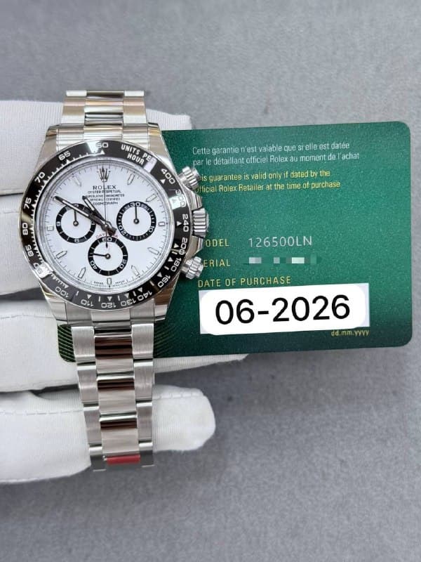 Rolex Cosmograph Daytona (Panda), reference 126500LN