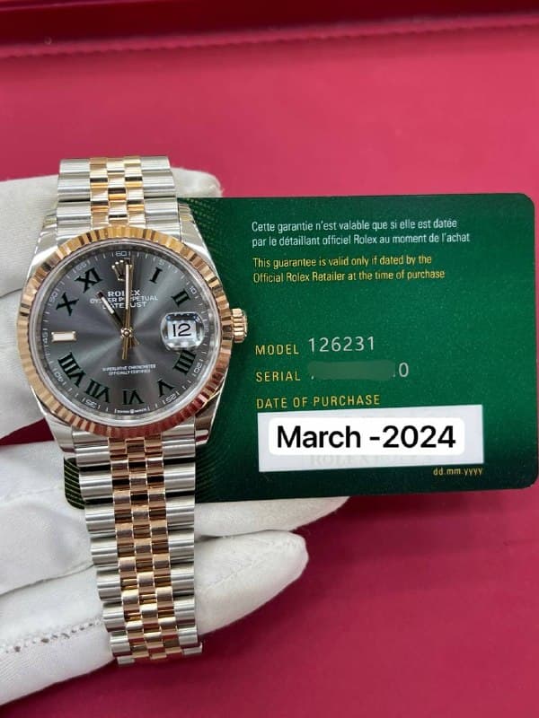 Rolex Datejust 36 (Wimbledon Jubilee), reference 126231