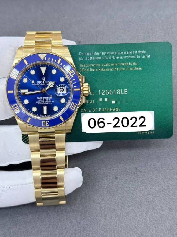 Rolex Submariner Date, reference 126618LB