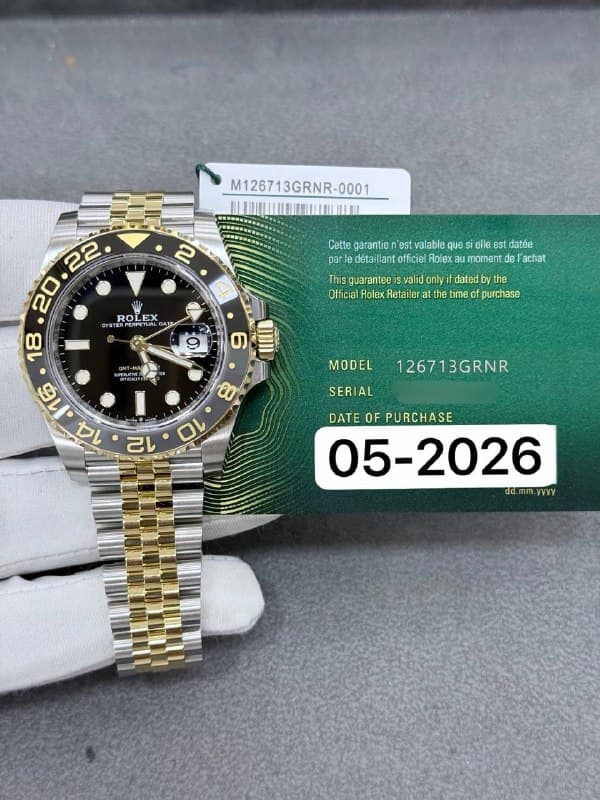 Rolex GMT-Master II (Root Beer Jubilee), reference 126713GRNR