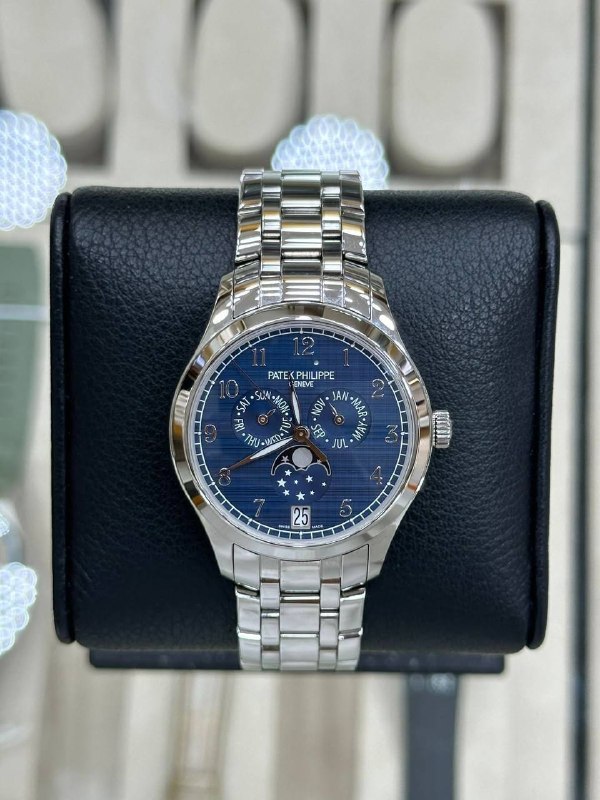 Patek Philippe Annual Calendar Moon Phases (Blue), reference 4947/1A-001, Dubai