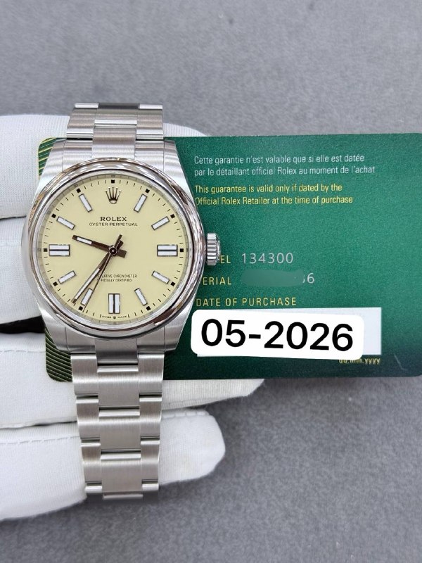 Rolex Oyster Perpetual, reference 134300, Dubai