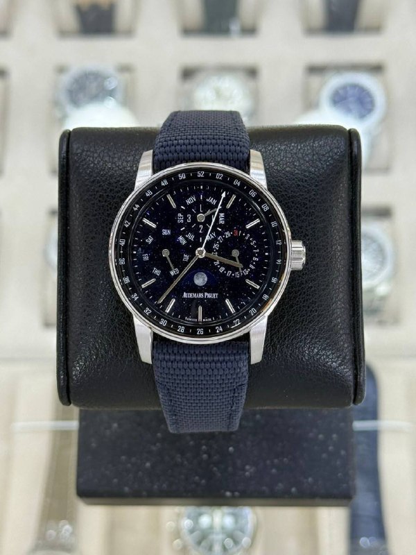 Audemars Piguet Code 11.59 Perpetual Calendar (Blue Aventurine), reference 26394BC.OO.D027KB.01, Dubai