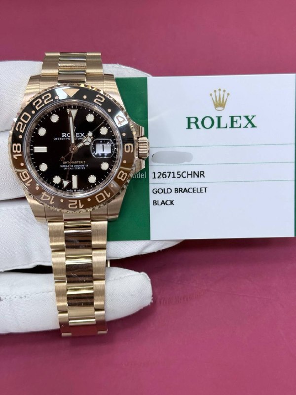 Rolex GMT-Master II, reference 126715CHNR, Dubai