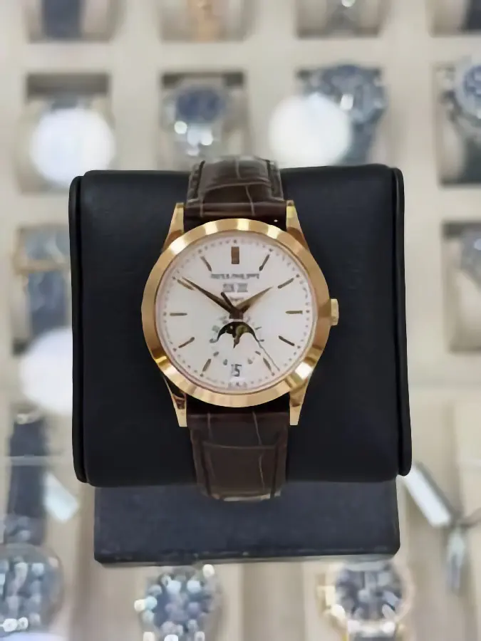 Patek Philippe Annual Calendar Moon Phases (White), reference 5396R-011, Dubai