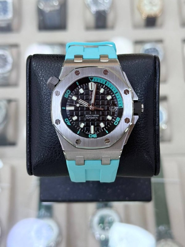 Audemars Piguet Royal Oak Offshore Diver Black Tiffany, reference 15720ST.OO.A355CA.01, Dubai