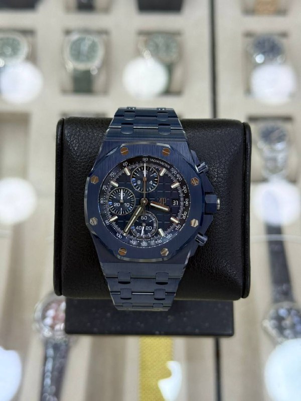 Audemars Piguet Royal Oak Offshore Selfwinding Chronograph Blue, reference 26238CD.OO.1300CD.01, Dubai