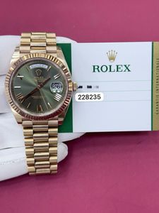 Rolex Day-Date 40 (Olive), reference 228235, Dubai