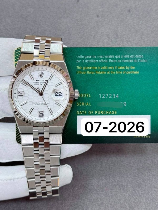 Rolex Land-Dweller 36, reference 127234, Dubai