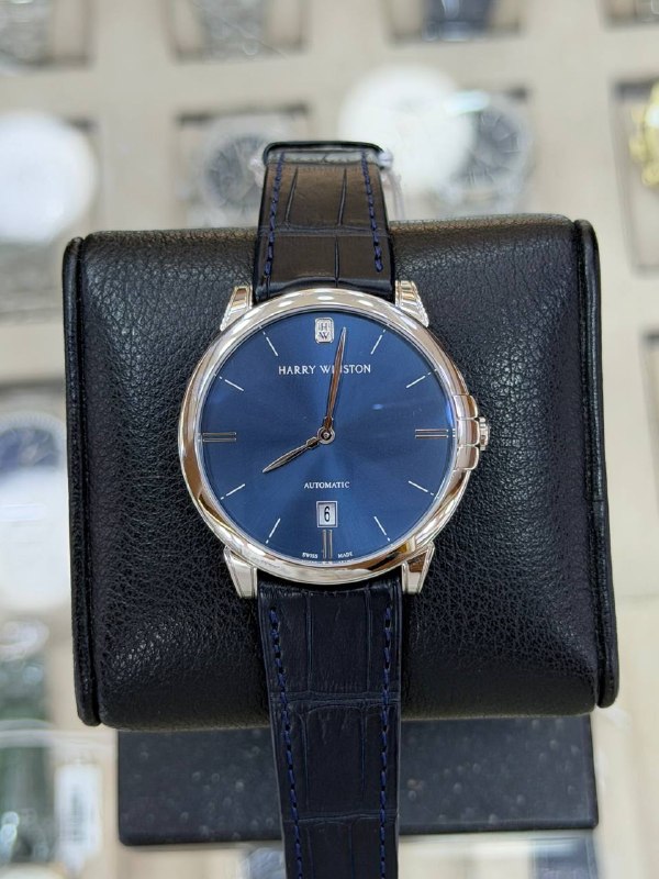 Harry Winston Midnight Automatic (Blue), reference MIDAHD39WW02, Dubai
