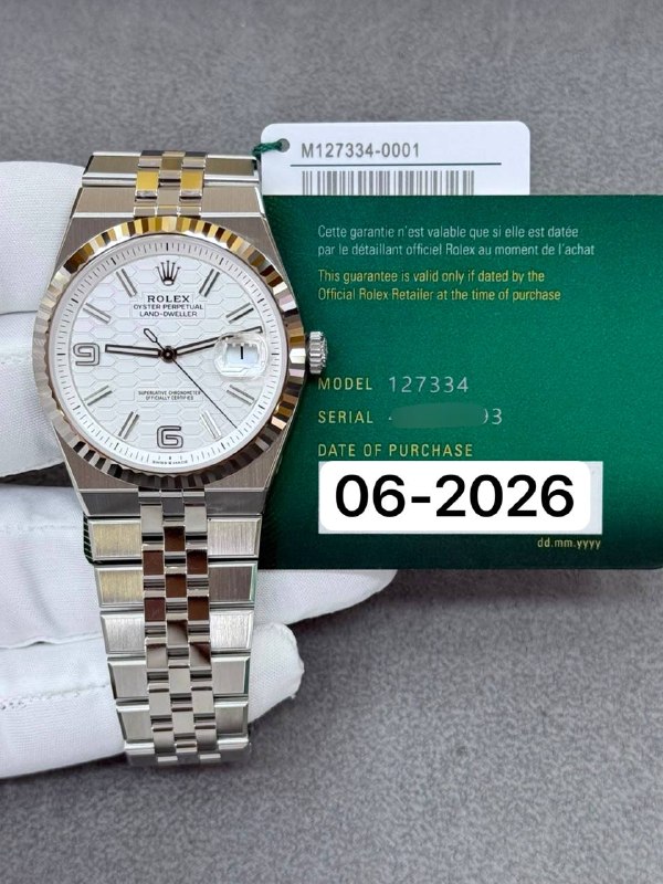Rolex Land-Dweller 40, reference 127334, Dubai