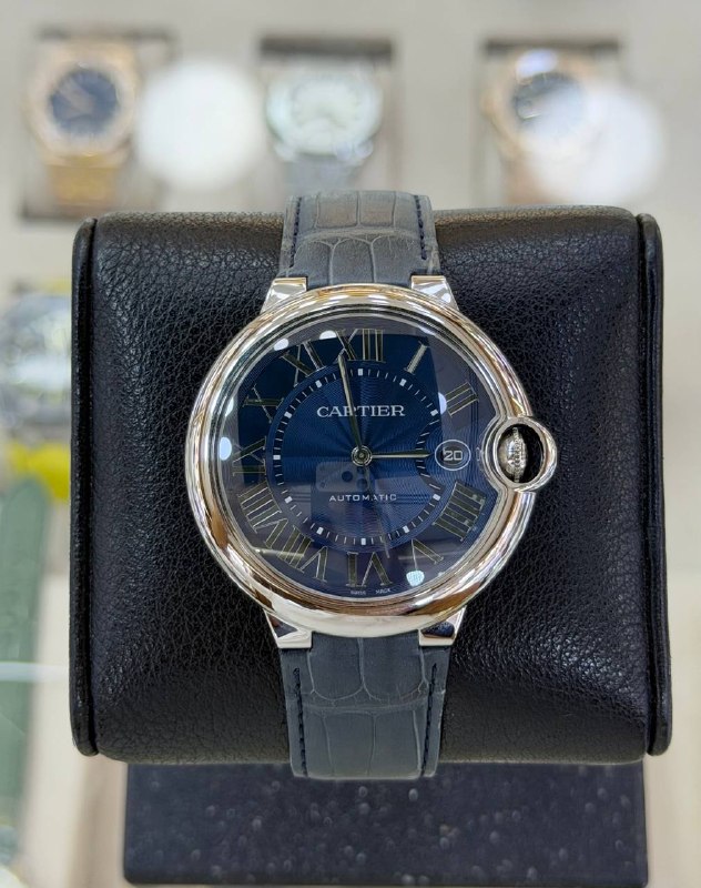 Cartier Ballon Bleu (Blue Dial), reference WSBB0027, Dubai