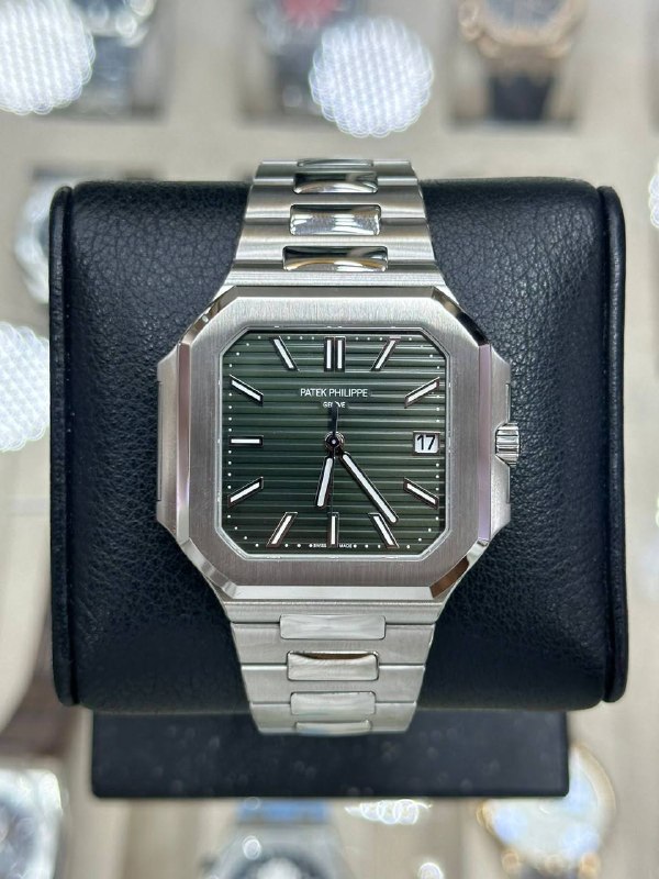 Patek Philippe Cubitus (Olive Green), reference 5821/1A-001, Dubai