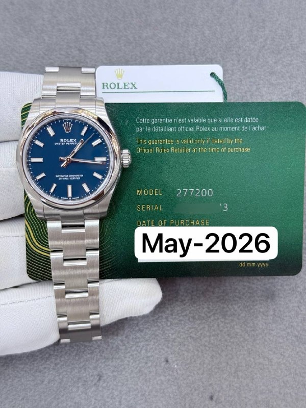 Rolex Oyster Perpetual, reference 277200, Dubai