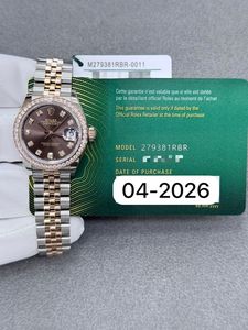 Rolex Lady-Datejust (Chocolate), reference 279381RBR, Dubai