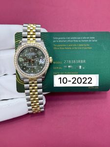 Rolex Datejust 31 (Flower Green), reference 278383RBR, Dubai